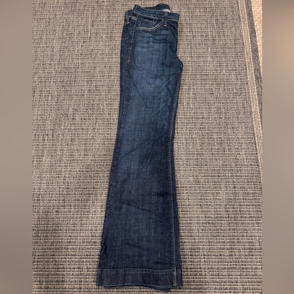 James Jeans Dark Dry Aged Denim Women Jeans
